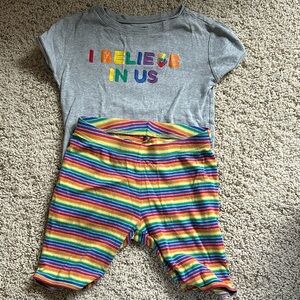 Old navy pj set size youth 8